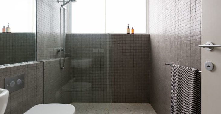 Douche à l'italienne